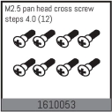 M2.5 pan head cross screw steps 4.0 (12)