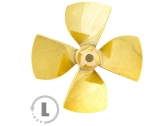 Raboesch lodná skrutka tr. 149 110 mm M5 4-listová ľavá