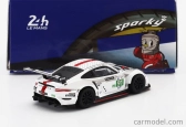 Spark-model Porsche 911 991-2 4.2l Team Porsche Gt N 91 Winner Lmgte Pro Class 24h Le Mans 2022 Gianmaria Bruni - Richard Lietz - Frederic Makowiecki 1:64 Bílá Šedá Červená