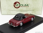 Esval model Osca 1600gt Fissore Cabriolet Closed 1963 1:43 Hnědá Černá