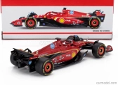 Bburago Ferrari F1 Sf-24 Team Scuderia Ferrari N16 Winner Monaco Gp 2024 Charles Leclerc 1:43 červeno-čierna