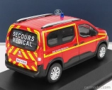 Norev Peugeot Rifter Pompiers Secours Medical 2019 1:43 Červeno-žltá