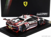 Looksmart Ferrari 296 Gt3 3.0l Twin Turbo V6 Team Wtm By Rinaldi Racing N 20 7th 24h Nurburgring 2023 Leonard Weiss - Jochen Krumbach - Daniel Keilwitz - Indy Dontje 1:43 Bílá Černá Červená