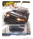 Mattel hot wheels Toyota Fj Cruiser 2018 - Fast & Furious 1:64 Matt Grey