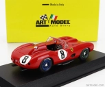Art-model Ferrari 315s Team Scuderia Ferrari N 8 24h Le Mans 1957 Stuart Lewis Evans - Martino Severi 1:43 Červená