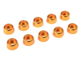 Podložka pod valc. hlavu M4/10mm hliníková zlatá (10)