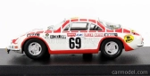Trofeu Renault Alpine A110 N 69 Tour De Belgique 1971 H.delbar - C.collaer 1:43 Bílá Červená