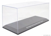 Autoart Vetrina display box Base In Plastica Nera - Plastic Base Black - Lbwk - Lungh.cm 35.5 X Largh.cm 15.5 X Alt.cm 15.2 (altezza Interna Cm 12.7) 1:18 Plastic Display