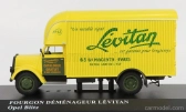 Edicola Opel Blitz Truck Fourgon Demenageur Levitan 1952 1:43 Žltá