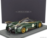 Bbr-models Pagani Huayra R N 44 Racing 2021 - Con Vetrina - With Showcase 1:18 Verde Smeraldo - Zelený Uhlík