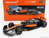 Bburago Mclaren F1 Mcl60 Team Mclaren N 4 2nd British Gp 2023 Lando Norris 1:43 oranžová čierna modrá