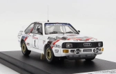 Trofeu Audi Quattro Sport N 1 Rally Manx 1984 H.mikkola - A.hertz 1:43 Bílá