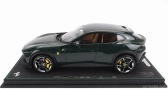 Bbr-models Ferrari Purosangue Suv 2022 - Con Vetrina - S vitrínou 1:18 Verde - British Racing Green