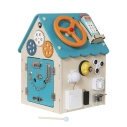2Kids Toys Activity board Domeček tyrkysový - poškozený obal