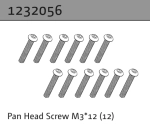1232056 - Pan Head Screw M3*12 (22)