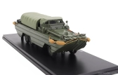 Perfex GMC Dukw Cckw 353 Truck Boat Usa Army With Accessories Anfibio Gommato 3-assi 1944 1:43 Vojenská Zelená