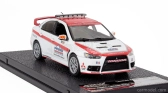 Vitesse Mitsubishi Lancer Evolution X Pikes Peak Safety Car 2008 1:43 Bielo-červená