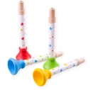 Bigjigs Toys Hviezdičky s trúbkou 1 kus červená