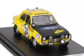 Trofeu Ford england Escort Mk1 (night Version) N 24 Rally East African Safari 1973 Pyara Singh Bhachu - Nirmal Singh Bhachu 1:43 Žlutá Černá