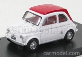 Brumm Fiat 500 595ss Abarth 1964 1:43 Bílá Červená