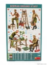Miniart Figures German Ground Staff North Africa 1:48 /