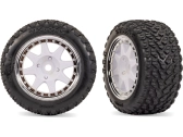 Traxxas kolo, disk 8-spoke, pneu Rally, přední (2)