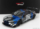 Truescale BMW radu 4 M4 Performance Coupe N 1 (g82) Testovacie vozidlo 2021 1:18 čierna modrá sivá