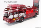 Cmc Fiat 642rn2 Truck Bartoletti F1 Ferrari Car Transporter 1957 1:18 Červená