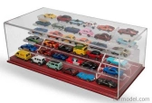 Atlantic Vetrina display box Espositore - Pre 36 Cars 1/64 Lungh.lenght Cm 50.0 X Largh.width Cm18.8 X Alt.height Cm 13.5 (altezza Utile Tra I Ripiani Cm Inner Height Among Shelves) 1:64 Plastic Display