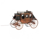 Oceľová súprava dostavníka Wild West Stage Coach