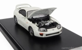 LCD-model Toyota Supra Mkiv (a80) Coupe 1993 - Detaily motora 1:64 Biela