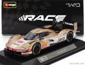 Bburago Porsche 963 9rd 4.6l Turbo V8 Team Hertz Jota N 12 24h Le Mans 2024 Will Stevens - Norman Nato - Callum Ilott 1:43 Bílé Zlato
