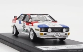 Trofeu Audi Quattro N 18 Rally Bandama 1981 A.choteau - P.y.burel 1:43 Bílá Červená Modrá