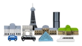 Svet zázrakov Svietiace kocky Paríž