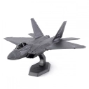 Oceľová stavebnica F-22 Raptor