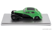 Kess-model Bugatti 57c S/n.57335 Coupe Aerodynamique Closed Roof 1938 1:43 Green Black