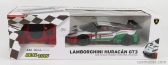Re-el toys Lamborghini Huracan Gt3 N 5 Racing 2019 1:24 Bílá Zelená Červená