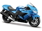 Maisto Kawasaki Ninja ZX-14R 1:18 modrá