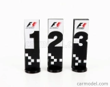Cartrix Accessories F1 World Champion Plate Pit Board - 1. - 2. - 3. miesto 1:18 šedá čierna žltá