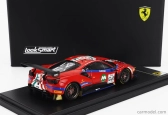 Looksmart Ferrari 488 Gt3 Evo Team Af Corse N 52 24h Spa 2023 Andrea Bertolini - Louis Machiels - Jef Machiels - Lilou Wadoux 1:43 Red