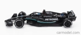 Spark-model Mercedes gp F1 W14 Team Mercedes-amg Petronas Formula One N 63 Season 2023 George Russel 1:64 Matt Black