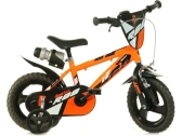DINO Bikes - Dětské kolo 12" oranžové