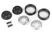 Hliníkové disky Holocomb 1,9" (2 ks), Bead-Loc , čierne