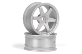 TE37 disky 26mm stříbrné (3mm offset) 2ks