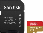 SanDisk MicroSDXC 128GB Extreme A2 UHS-I (V30) U3 + SD adaptér