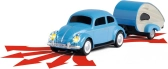 RC auto VW Beetle s přívěsem RTR 1:87