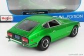 Maisto Nissan Datsun 240z Coupe 1971 1:18 Green Met