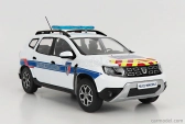 Solido Dacia Duster Mkii Police Municipale 2019 1:18 Bílá Světle Modrá