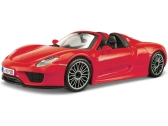 Bburago Plus Porsche 918 Spyder 1:24 červená