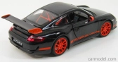 Welly Porsche 911 997 Gt3rs 2010 1:18 Black Orange